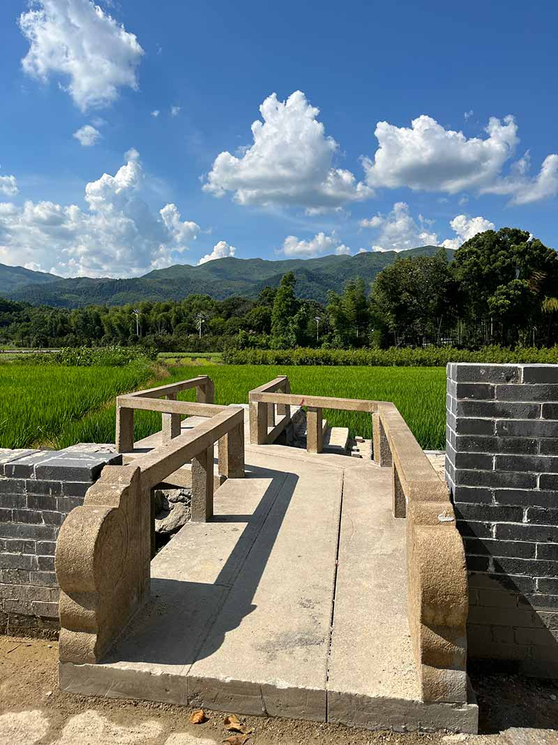 佛山花岗岩仿古石材景区使用案例