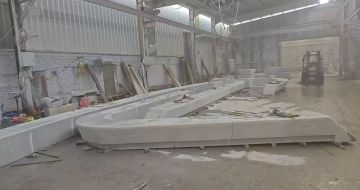 佛山 花岗岩整石坐凳拼装