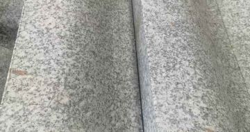 佛山芙蓉白S型拉丝面路沿石