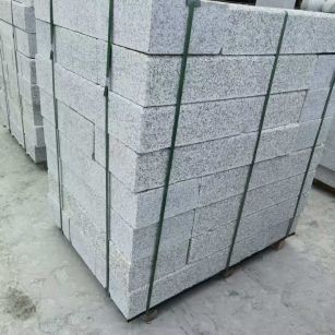 佛山 芙蓉白火烧两面路沿石