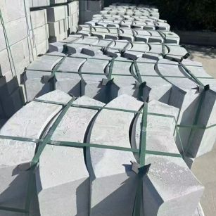 佛山 芝麻灰弧形路沿石