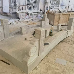 佛山 芝麻灰火烧面石桥-拼装