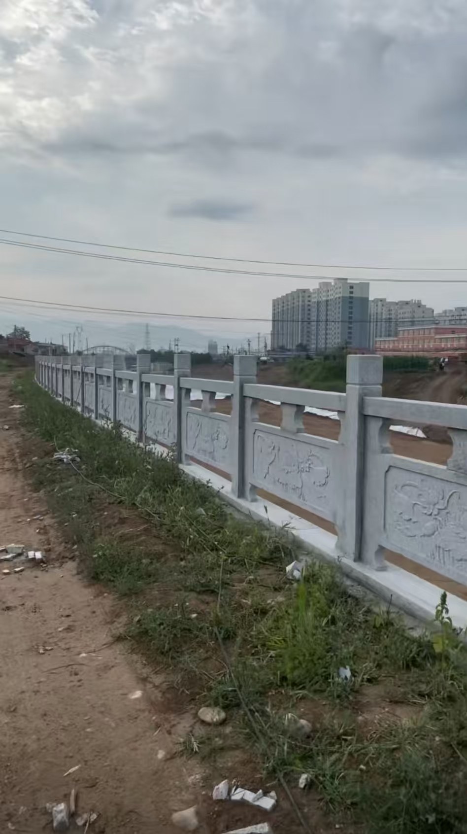 佛山 石材河道栏杆